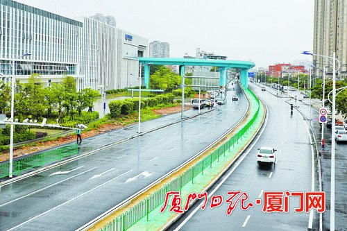 同莲路祥桥段颜值和功能双双提升，大大方便了沿线市民出行-ce82298b-f283-4f2b-9ab6-1f88f0319567.jpg